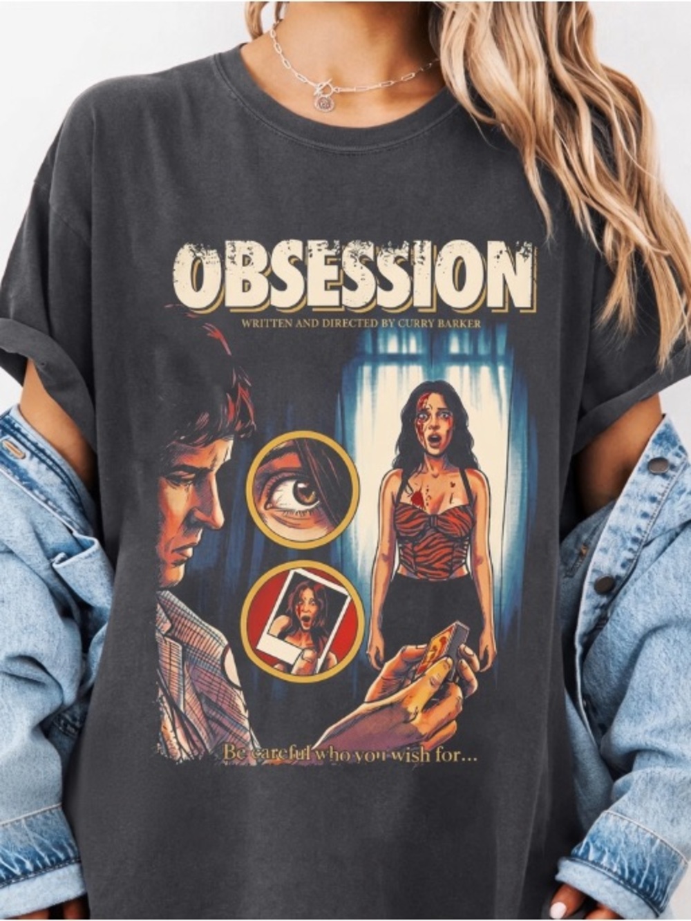 Obsession Movie T-Shirt, Vintage Gothic Horror Tee, 2026 Thriller Film Lover Tee